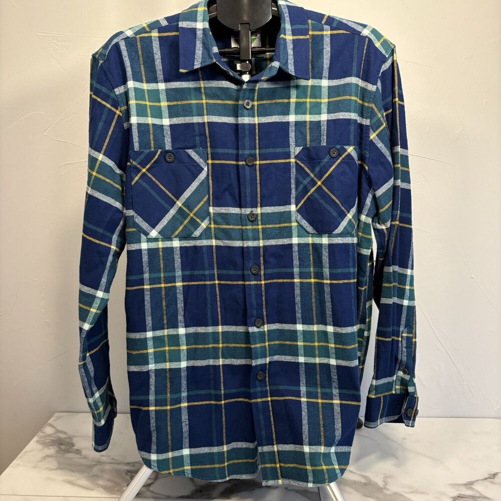 Snowbird Utah Ski Resort Men’s Plaid Flannel Button Up  Size 2XL